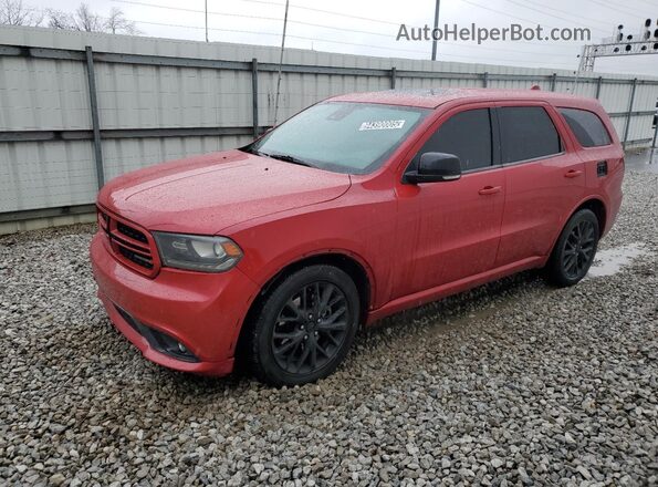 1C4SDHCT5GC502304 2016 DODGE DURANGO Красный 