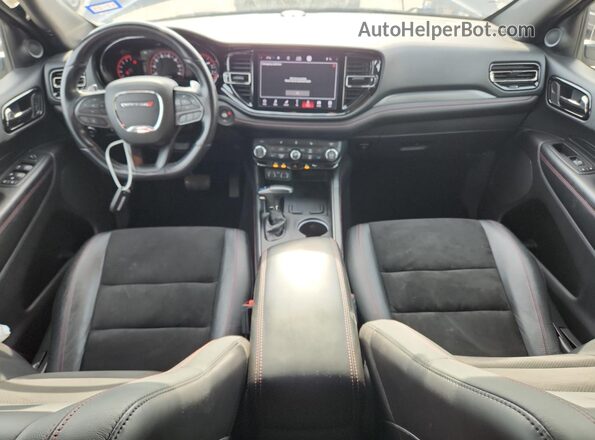 1C4SDHCT5MC602205 2021 DODGE DURANGO Gray Dashboard view