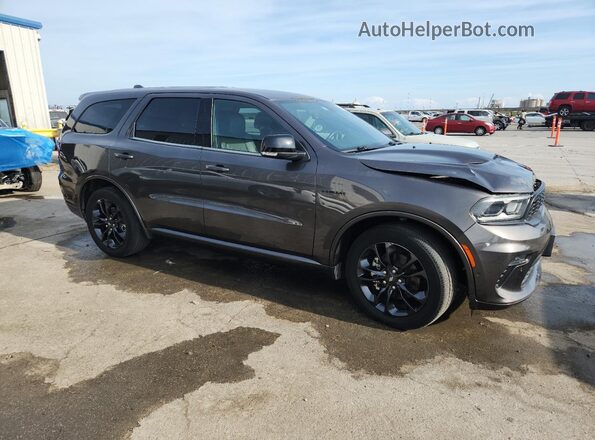 1C4SDHCT5MC602205 2021 DODGE DURANGO Gray Front right