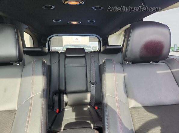 1C4SDHCT5MC602205 2021 DODGE DURANGO Gray Rear seats view