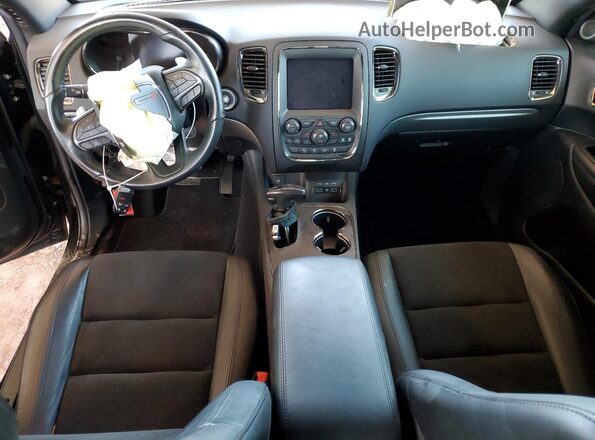 1C4SDHCT6LC394544 2020 DODGE DURANGO Черный Вид панели приборов