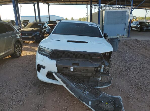 1C4SDJCT0NC191000 2022 DODGE DURANGO White Widok z przodu