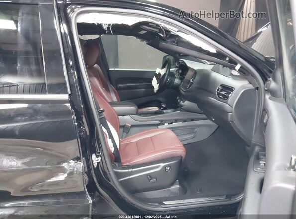 1C4SDJCT0SC558327 2025 DODGE DURANGO Black Widok wnętrza z przodu