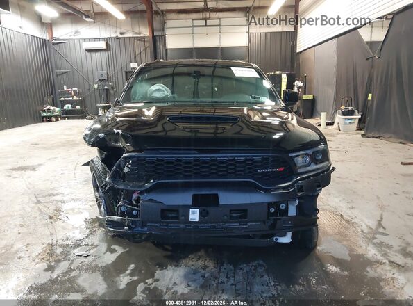 1C4SDJCT0SC558327 2025 DODGE DURANGO Black Widok zestawu wskaźników