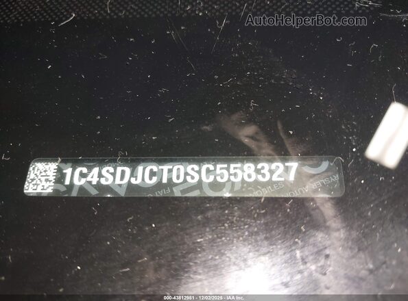 1C4SDJCT0SC558327 2025 DODGE DURANGO Black 