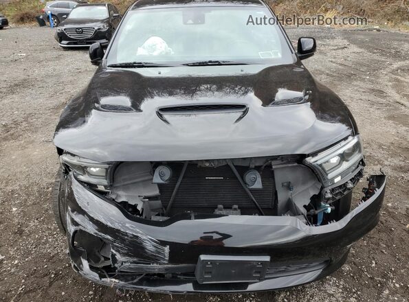 1C4SDJCT1NC133767 2022 DODGE DURANGO Black Vista del compartimento del motor