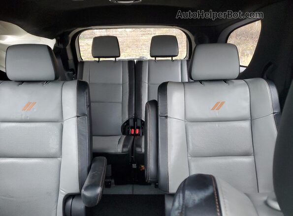 1C4SDJCT1NC133767 2022 DODGE DURANGO Black Vista de los asientos traseros