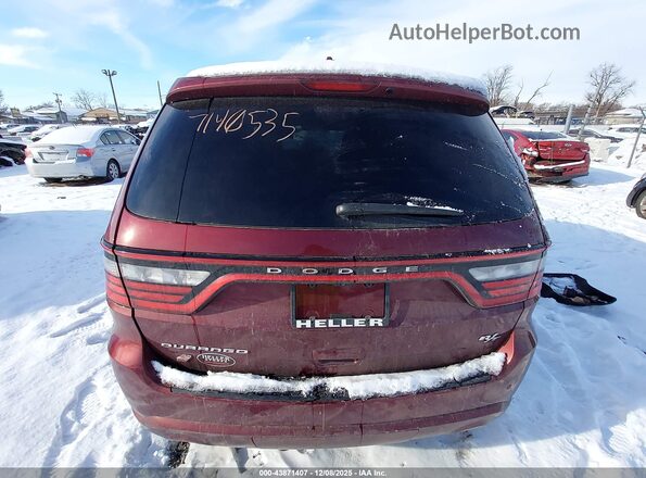1C4SDJCT2LC248889 2020 DODGE DURANGO Red 