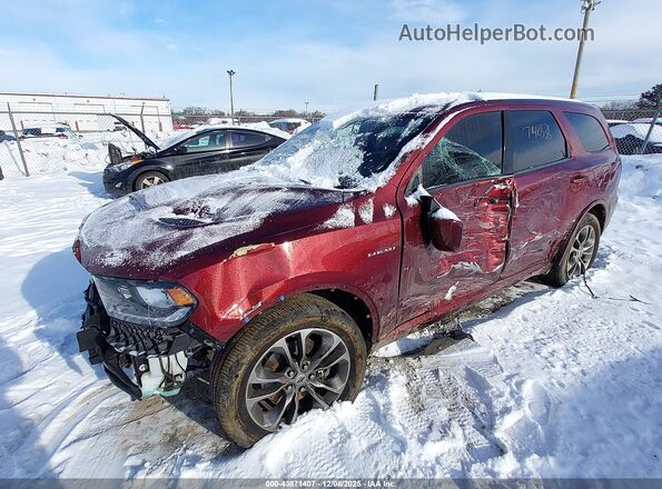 1C4SDJCT2LC248889 2020 DODGE DURANGO Red Vista tres cuartos delantera izquierda