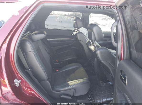 1C4SDJCT2LC248889 2020 DODGE DURANGO Red Vista de la etiqueta del VIN