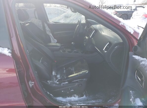 1C4SDJCT2LC248889 2020 DODGE DURANGO Red Vista interior delantera