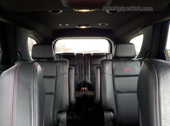 1C4SDJCT3MC848385 2021 DODGE DURANGO Red Вид задніх сидінь