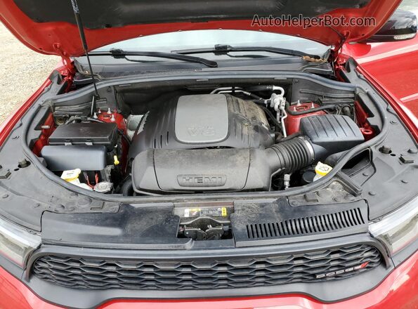 1C4SDJCT3MC848385 2021 DODGE DURANGO Red Вид підкапотного простору