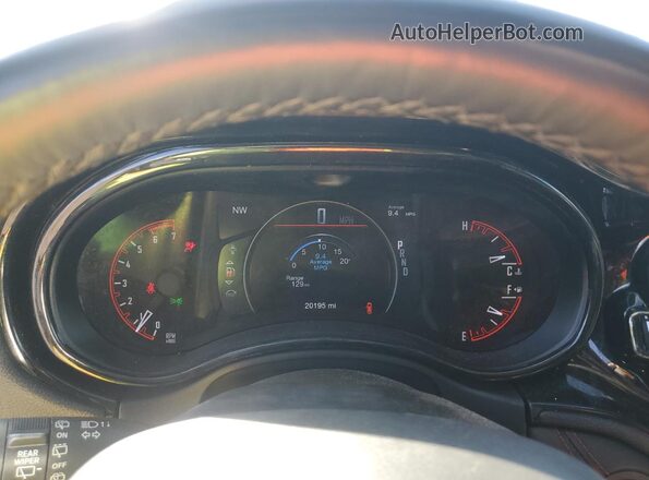 1C4SDJCT3RC140029 2024 DODGE DURANGO Gray Widok zestawu wskaźników