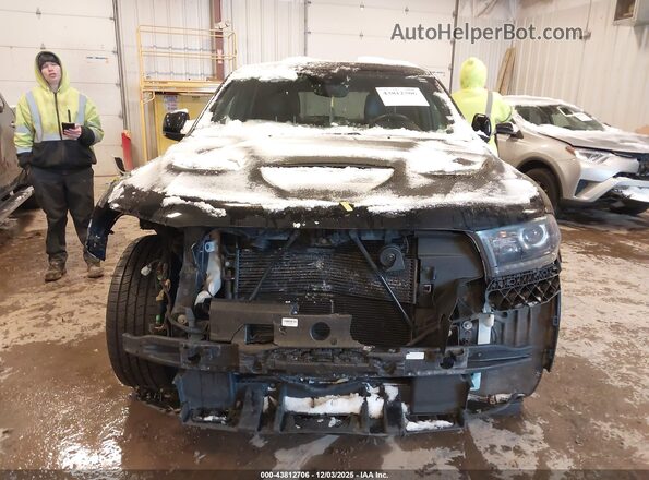 1C4SDJCTXLC115152 2020 DODGE DURANGO Черный Вид спереди