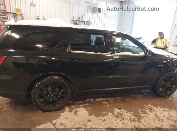 1C4SDJCTXLC115152 2020 DODGE DURANGO Черный Вид задней части салона