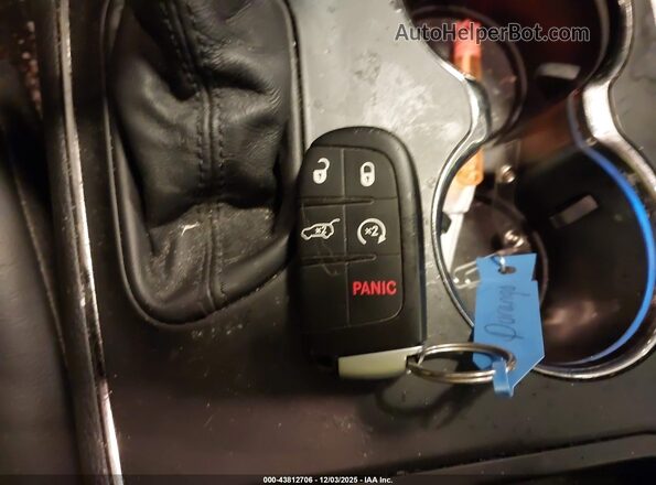 1C4SDJCTXLC115152 2020 DODGE DURANGO Черный Вид панели приборов