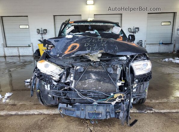 1C4SDJFT7LC318978 2020 DODGE DURANGO Black Front view