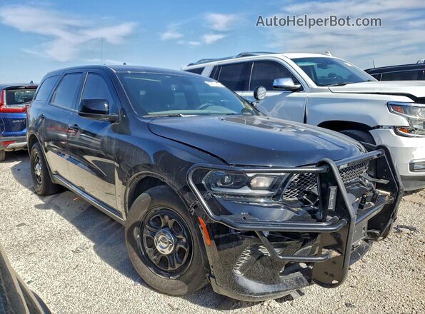1C4SDJFTXRC154618 2024 DODGE DURANGO Black Передня права чверть