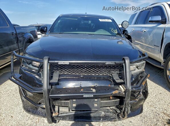 1C4SDJFTXRC154618 2024 DODGE DURANGO Black Вид спереду