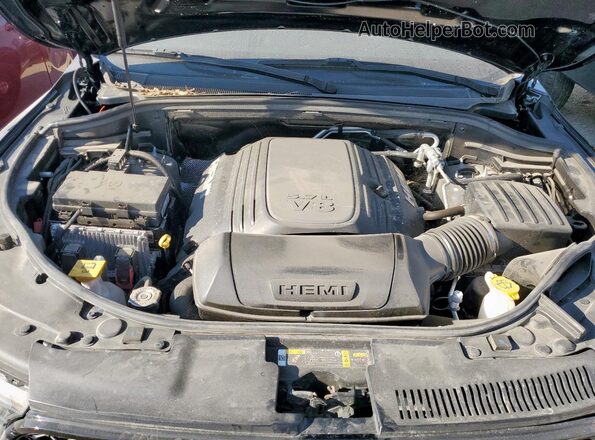 1C4SDJFTXRC154618 2024 DODGE DURANGO Black Вид підкапотного простору