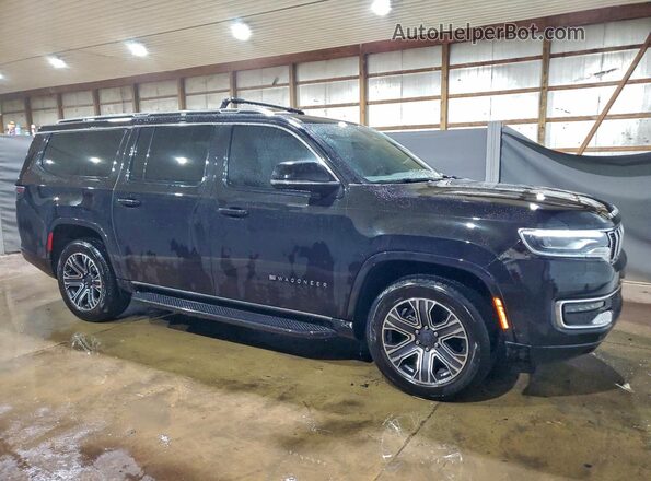 1C4SJSBP2RS145151 2024 JEEP WAGONEER Черный Передняя правая четверть