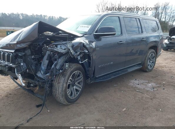 1C4SJSBP3PS568513 2023 JEEP WAGONEER L Серый Передняя левая четверть