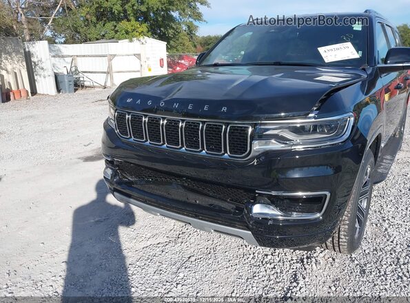 1C4SJSBP4SS523461 2025 JEEP WAGONEER L Black Դիմացի տեսք
