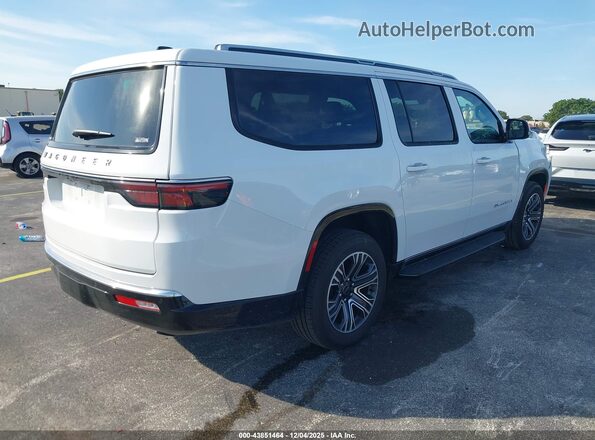 1C4SJSBP8SS511376 2025 JEEP WAGONEER L White Trasero derecho