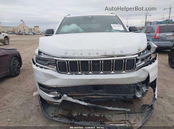 1C4SJSDP9PS502206 2023 JEEP WAGONEER L White Vista del salpicadero