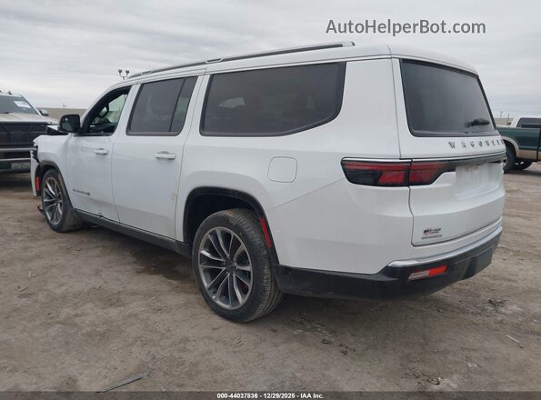 1C4SJSDP9PS502206 2023 JEEP WAGONEER L White Trasero izquierdo