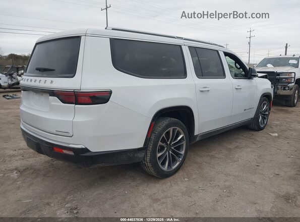 1C4SJSDP9PS502206 2023 JEEP WAGONEER L White Trasero derecho