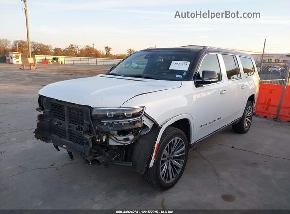 1C4SJSGP2RS182631 2024 JEEP GRAND WAGONEER L Белый Передняя левая четверть