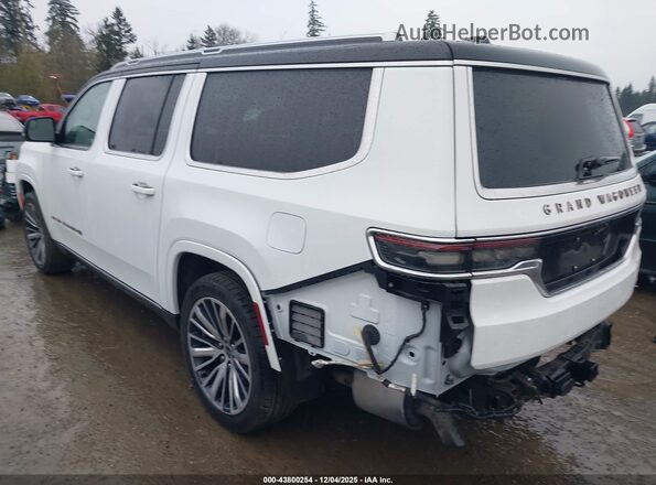 1C4SJSGPXRS171392 2024 JEEP GRAND WAGONEER L Белый Задняя левая четверть