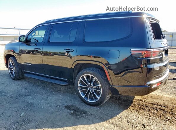 1C4SJUBPXPS572294 2023 JEEP WAGONEER Black Trasero izquierdo