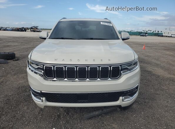 1C4SJUDT4NS146544 2022 JEEP WAGONEER Бежевый Вид спереди