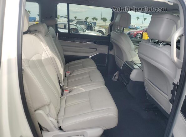 1C4SJUDT4NS146544 2022 JEEP WAGONEER Бежевый Вид задней части салона