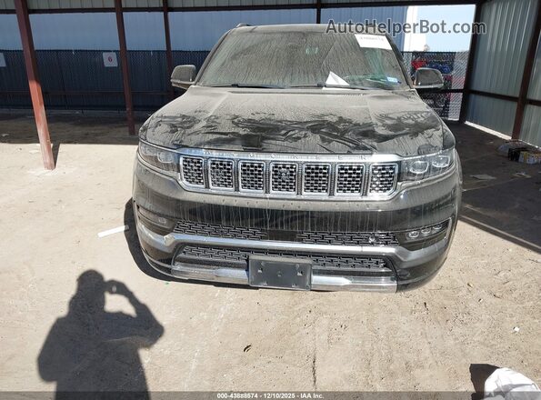 1C4SJVGJ2NS112618 2022 JEEP GRAND WAGONEER Black Widok deski rozdzielczej