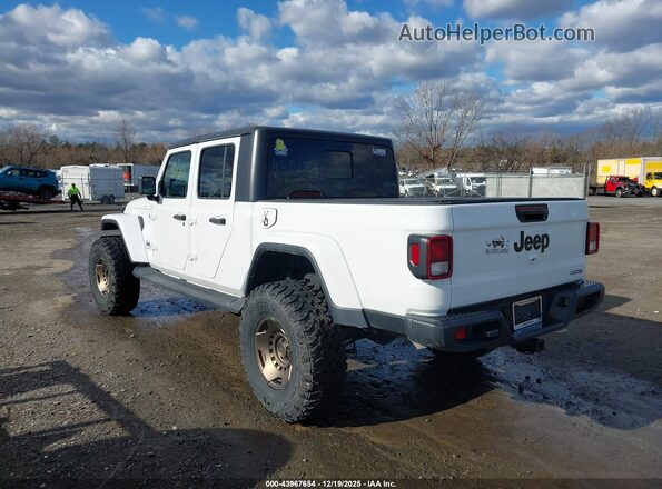 1C6HJTAG0ML597062 2021 JEEP GLADIATOR White Trasero izquierdo