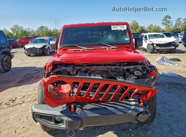 1C6HJTAG1LL124981 2020 JEEP GLADIATOR Red Вид ззаду