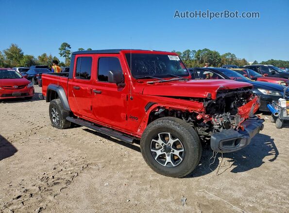 1C6HJTAG1LL124981 2020 JEEP GLADIATOR Red Передня права чверть