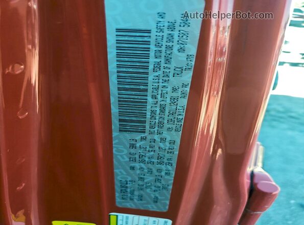 1C6HJTAG1LL124981 2020 JEEP GLADIATOR Red Вид наклейки з VIN-кодом