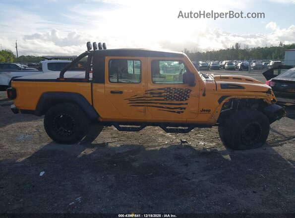 1C6HJTAG1ML561249 2021 JEEP GLADIATOR Yellow Панорамний вид салону 360°