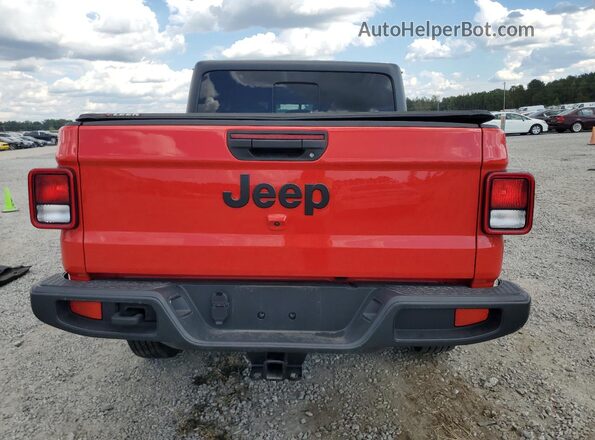 1C6HJTAG1PL571476 2023 JEEP GLADIATOR Red Вид ззаду