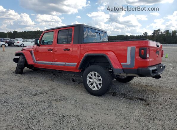 1C6HJTAG1PL571476 2023 JEEP GLADIATOR Red Задня ліва чверть