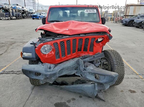 1C6HJTAG5LL159717 2020 JEEP GLADIATOR Red Widok z przodu