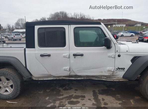 1C6HJTAG6LL142313 2020 JEEP GLADIATOR White Սալոնի հետևի տեսք