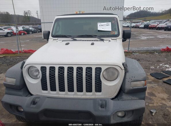 1C6HJTAG6LL142313 2020 JEEP GLADIATOR White Սարքավորումների վահանակի տեսք