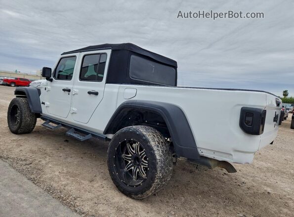 1C6HJTAG7LL133295 2020 JEEP GLADIATOR White უკანა მარცხენა