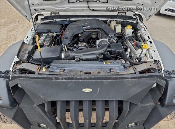 1C6HJTAG7LL133295 2020 JEEP GLADIATOR White უკანა სალონის ხედი